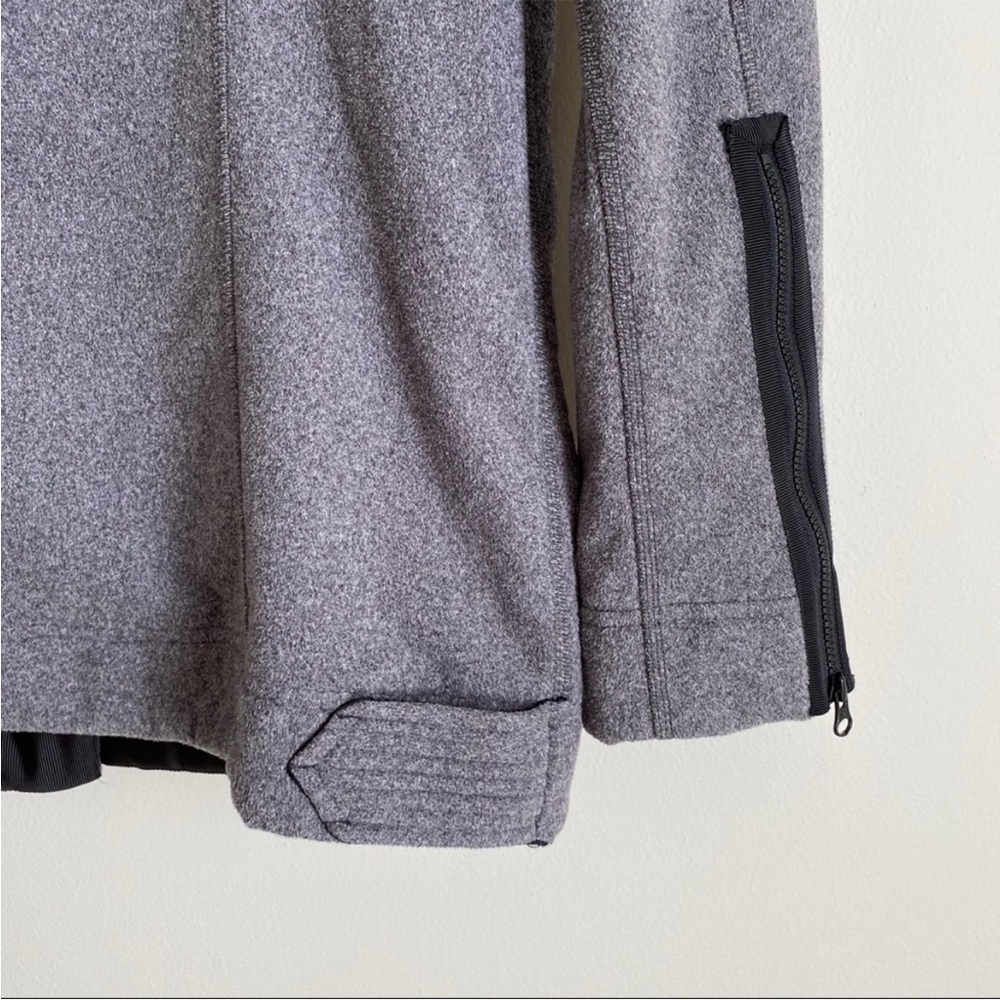 Lululemon | Gray Fleece Asymmetrical Moto Jacket - Picture 9 of 10